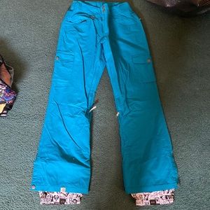 Roxy snowboarding pants small